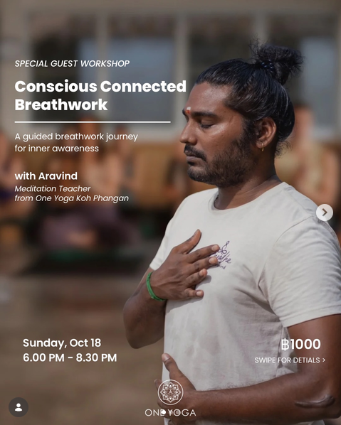 Conscious Connected Breathwork with Aravind