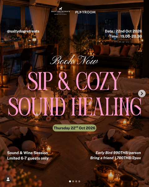 Sip & Cozy Sound Healing