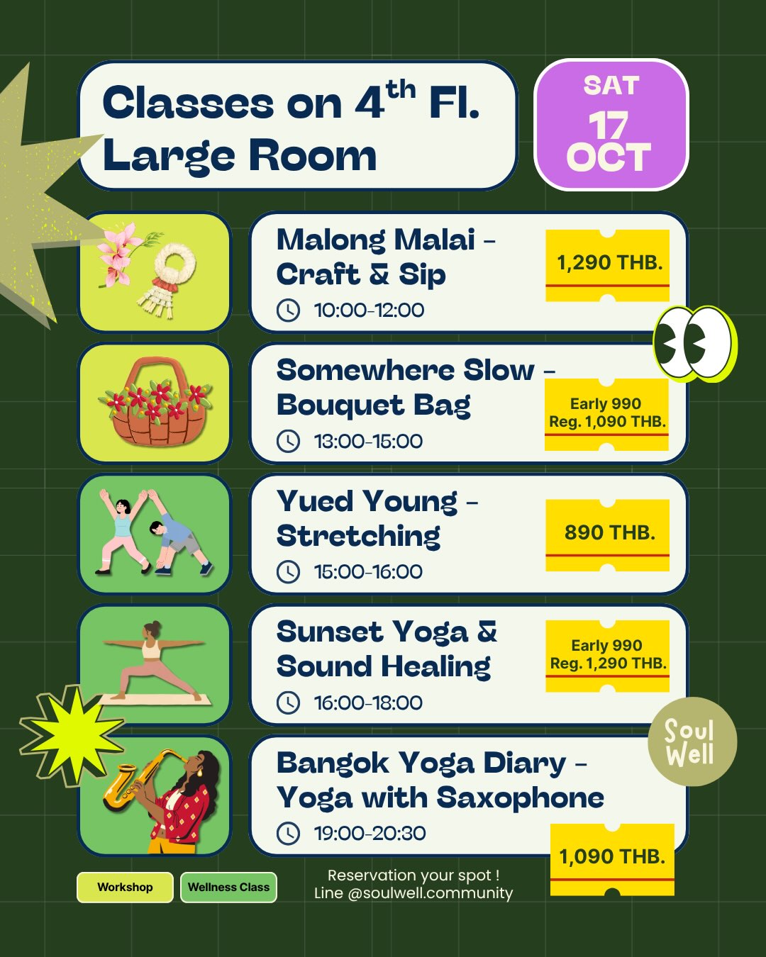 Sunset Yoga & Sound Healing with Wiranpach