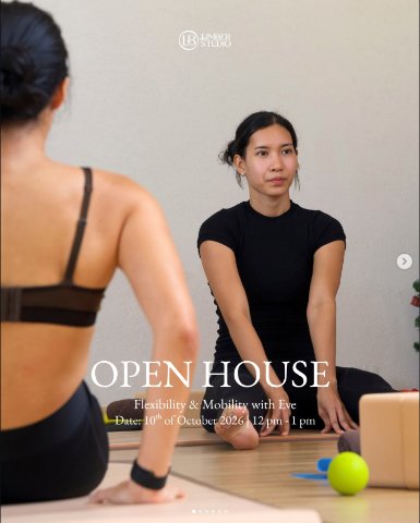 Open House: Flexibility & Mobility with Eve